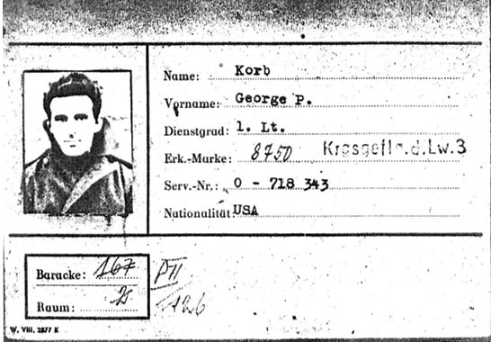 George Korb POW ID