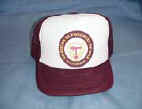 Maroon sports cap