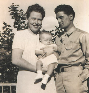 zelma, patrick and patricia, 1943
