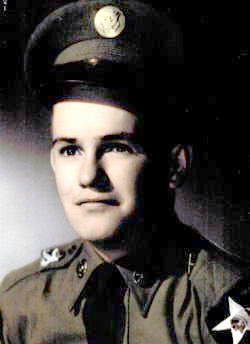 Richard Allen Caverly in uniform
