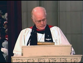 Father Certain at Funeral of President Gerald Ford