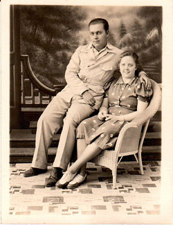 Chuck and Ruth before the war