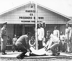 1954: Dedication of  Midwest City, OK  AXPOW Clubhouse