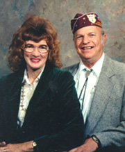 Bill and Penny Porter at the National POW Convention in Charlotte