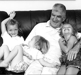 Stratton and grandkids