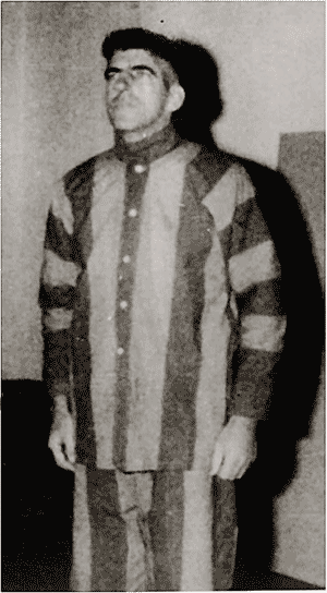 Strattton in prison garb